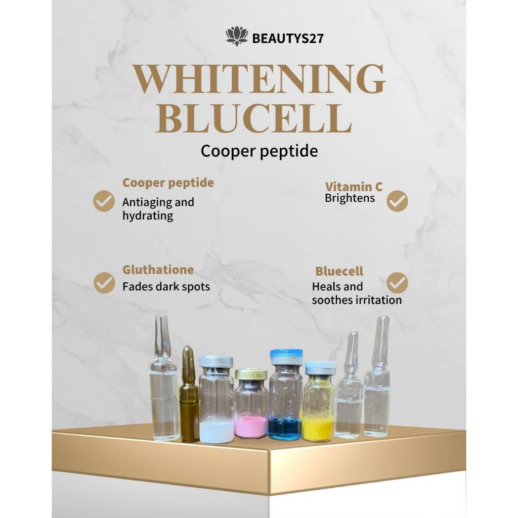 Whitening bluecell with cooper peptide