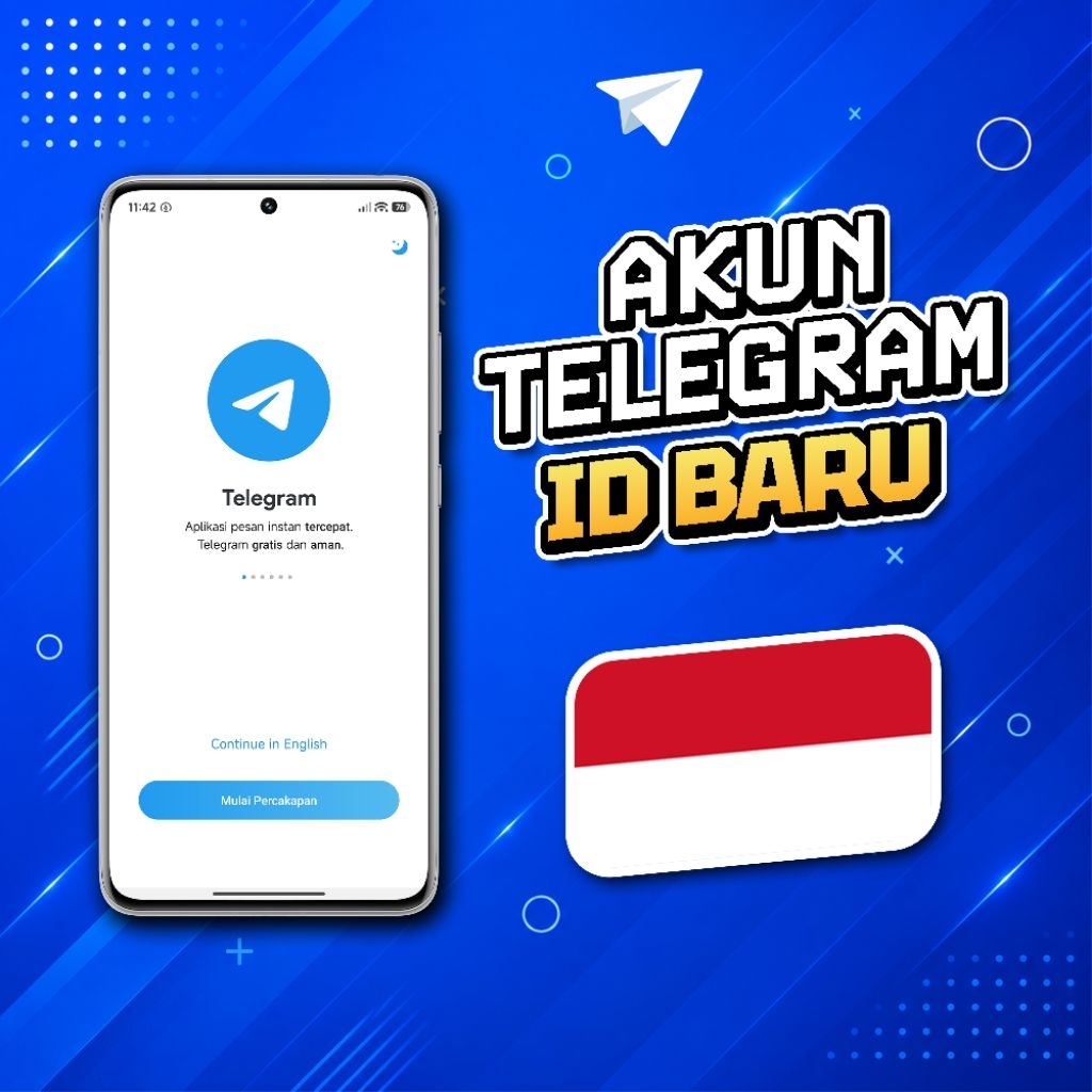 AKUN TELEGRAM +62 | NEW ID | INDONESIA