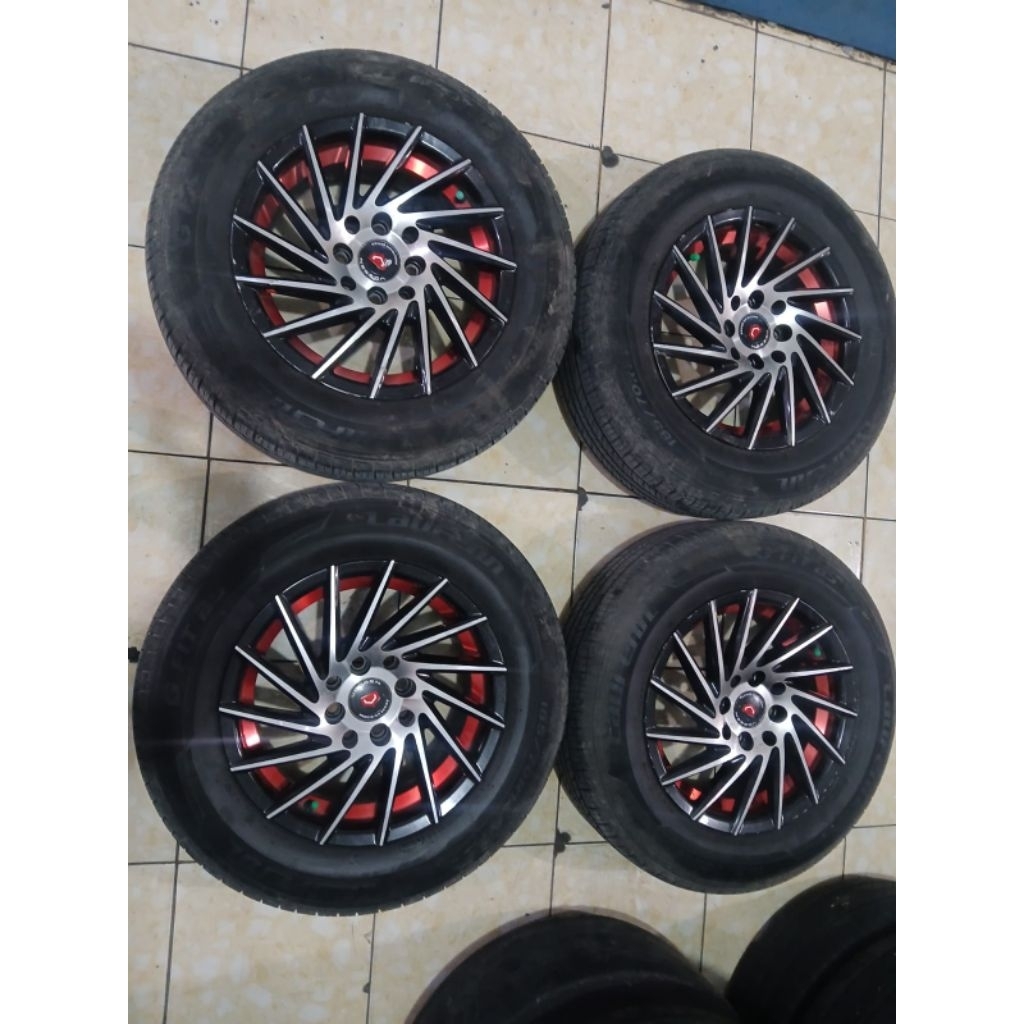 pelek/Velg second Vossen r14x6 cocok untuk calya,sigra,avanza,xenia
