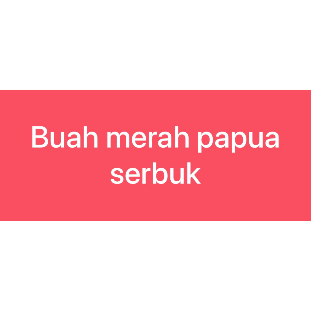 BM Papua makasih