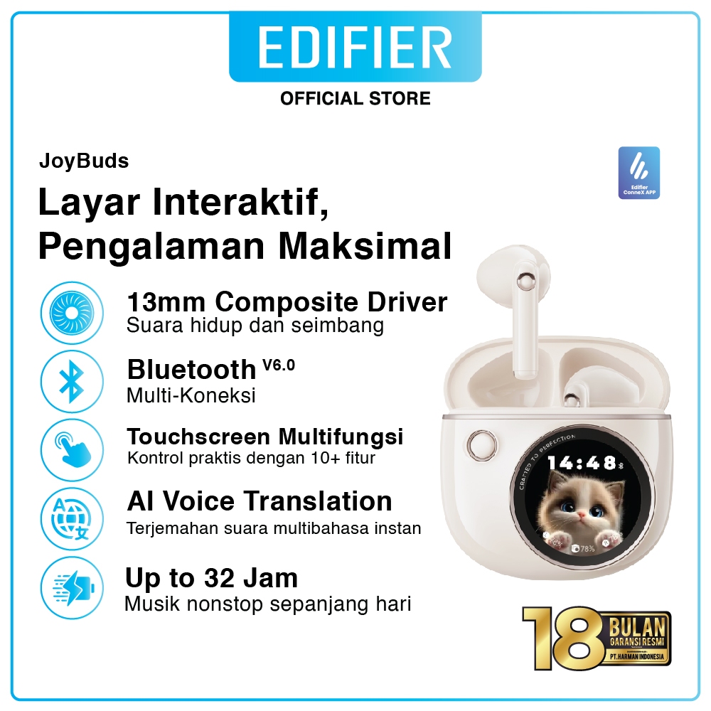 EDIFIER JoyBuds True Wireless Earbuds