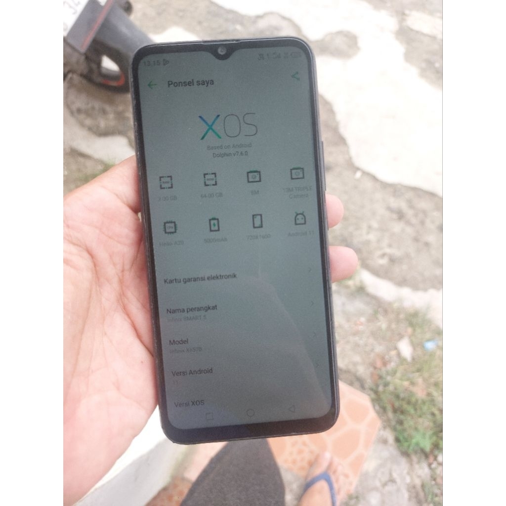 infinix smart 5 3/64gb
