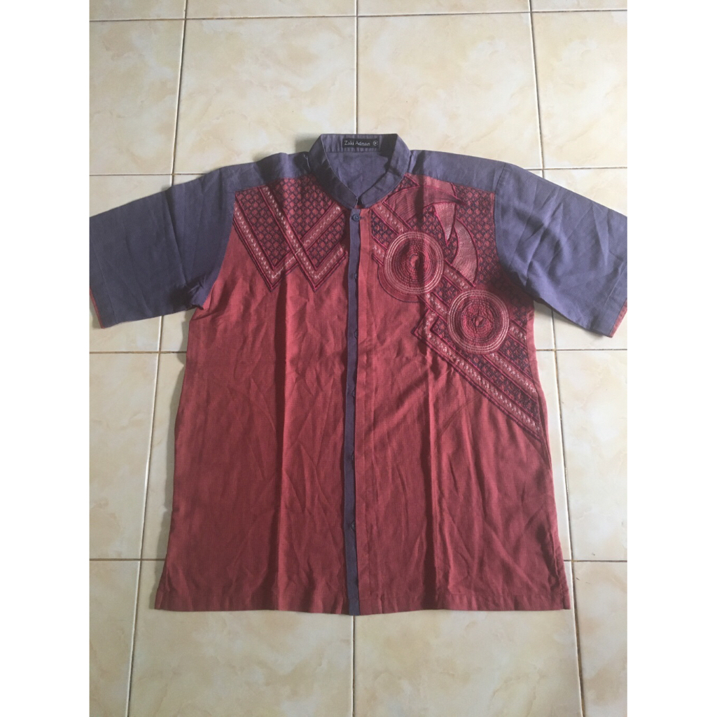 Kemeja Muslim Pria Brand Zaki Adnan