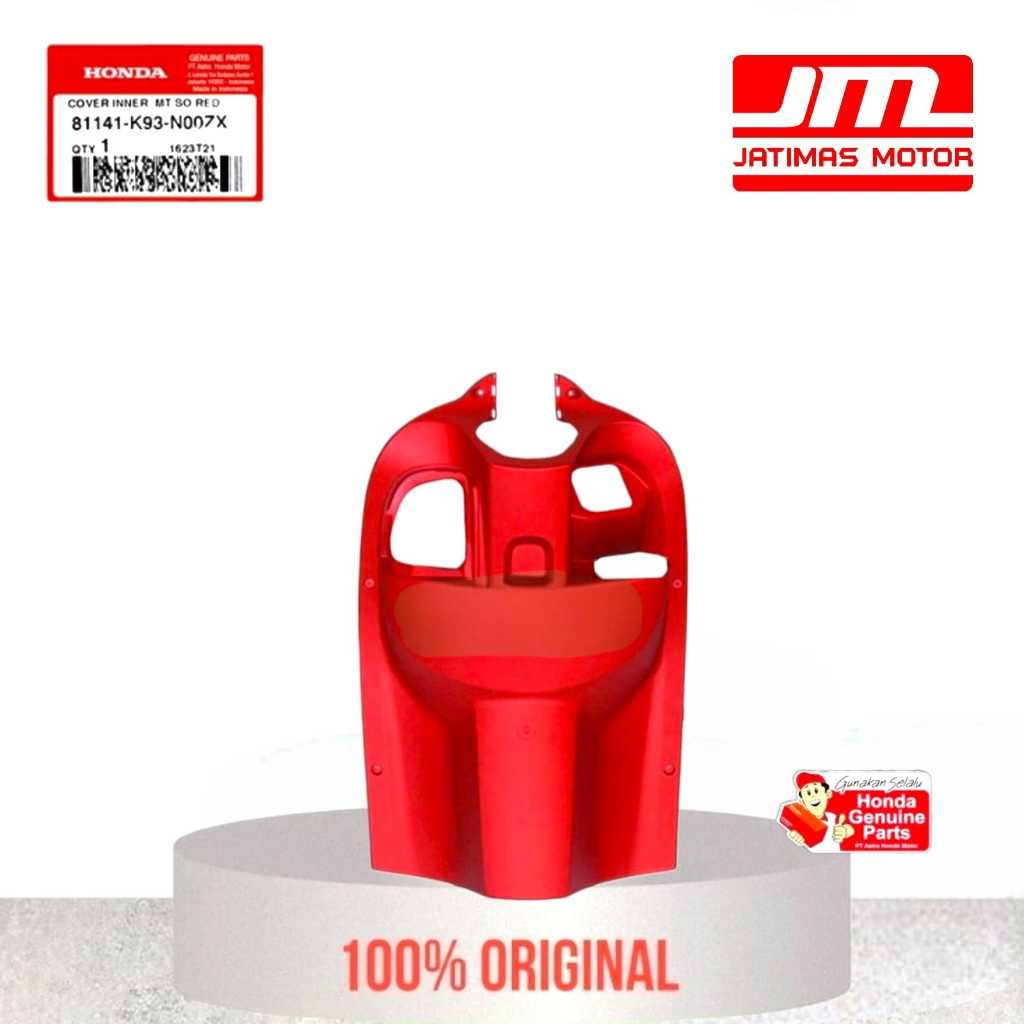 81141-K93-N00ZX Cover Inner Laci kontak Scoopy K93 Merah Doff