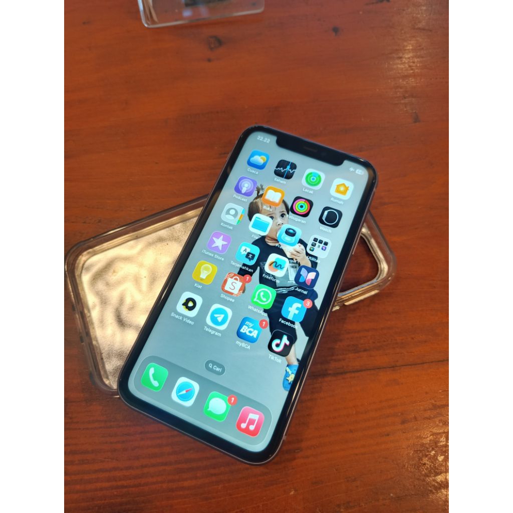 iphone 11 256GB Blue/Purple Jaringan all oprator sehat jual BU