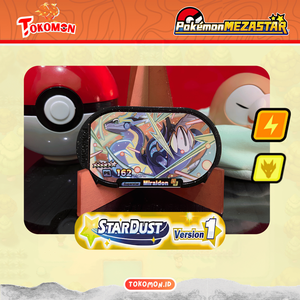 Pokemon Mezastar Miraidon Superstar Stardust 1