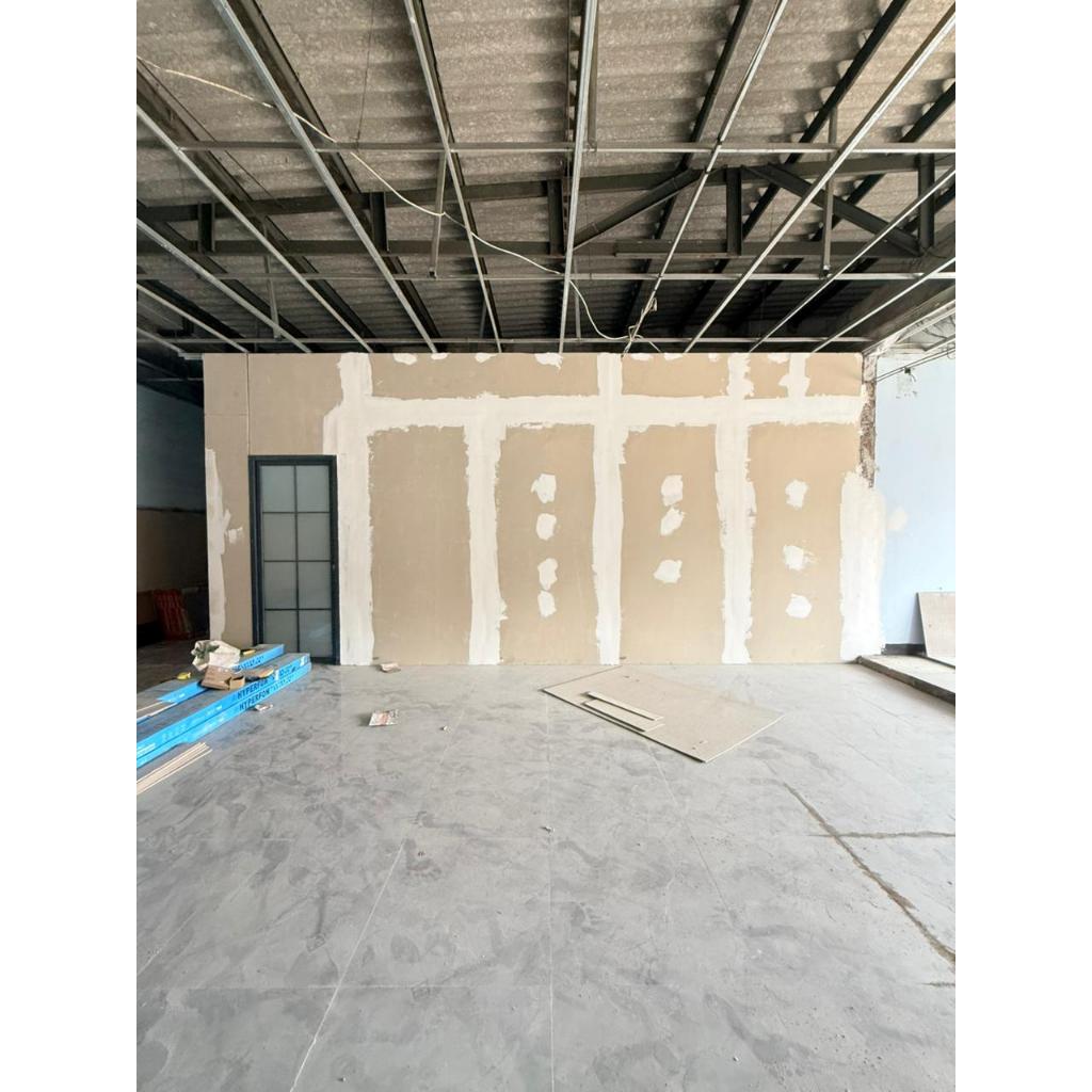 Partisi Dinding Gypsum Custom Pembatas Ruangan
