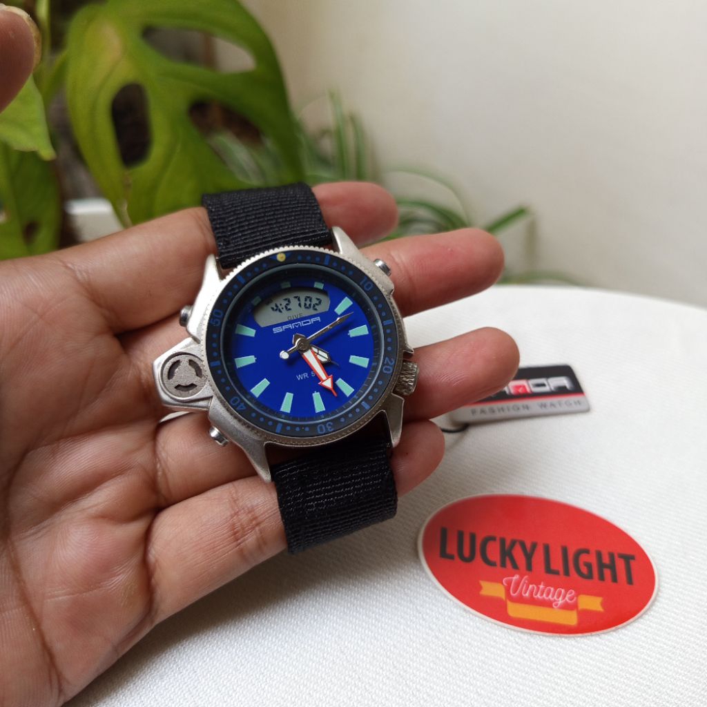 JAM TANGAN DIVER STYLE Sanda watch homage citizn aqualand