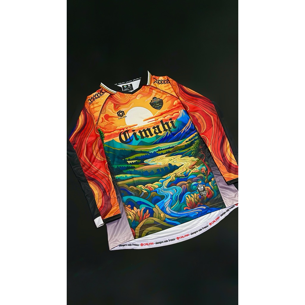 JERSEY CALMA PLAYER ISSUE PSKC CIMAHI THIRD 3rd LONGSLEEVE