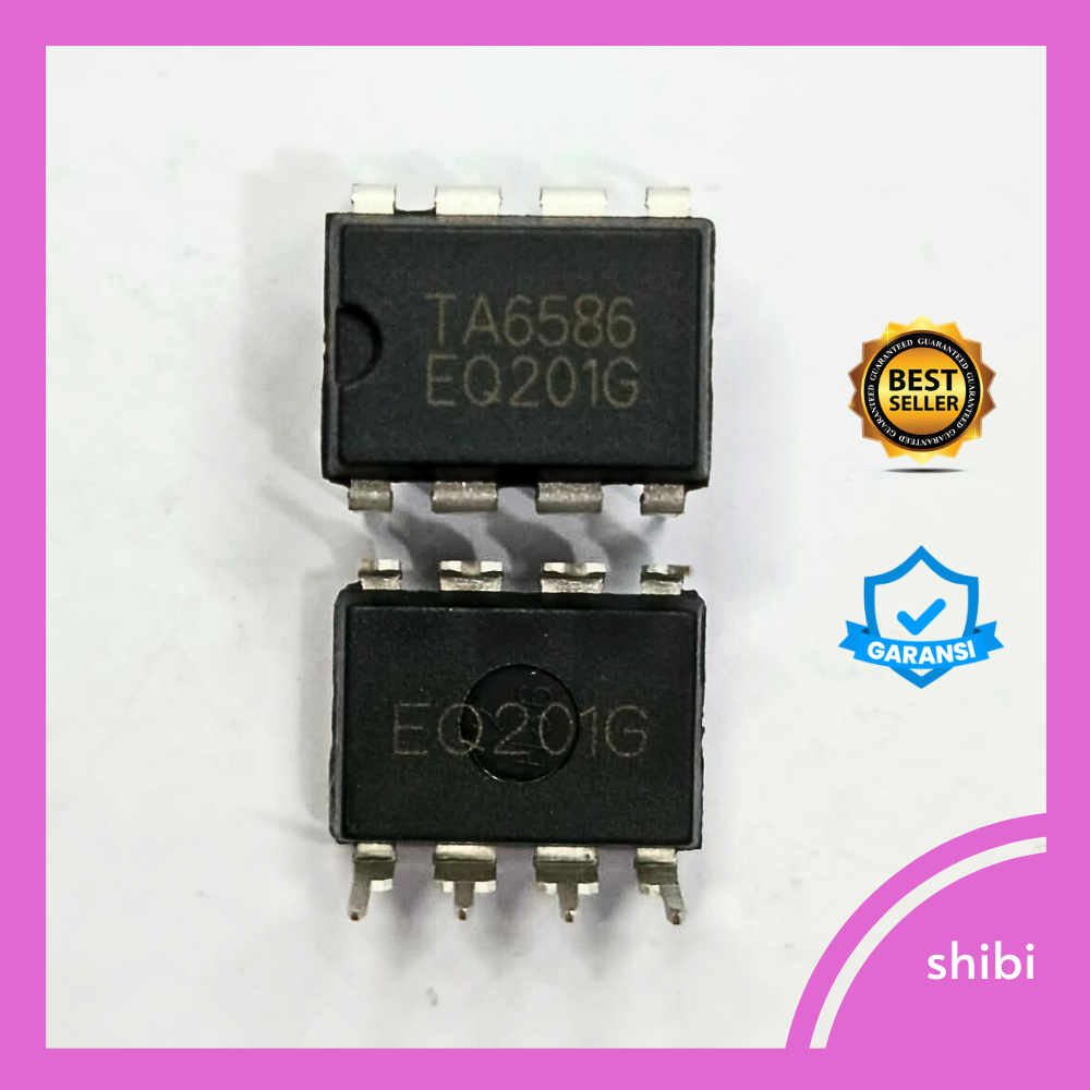 TA6586 GARANSI Motor Drive Ic Receiver Box Mobil Aki TA 6586
