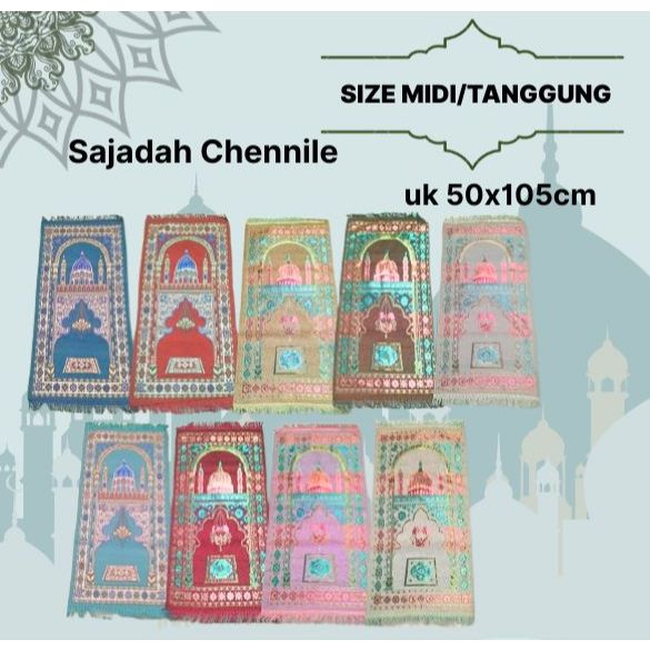 Sajadah Chennille Midi Rumbai Al-Jazeera Turkey