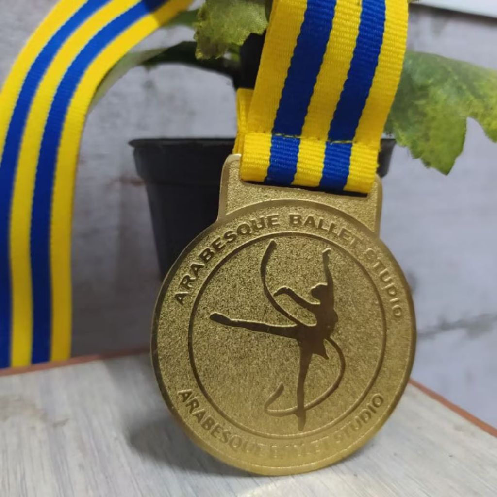 Medali Logam Custom, Medali Tali Standard, Medali RUN /Lari, Event Kejuaraan Lomba Lari
