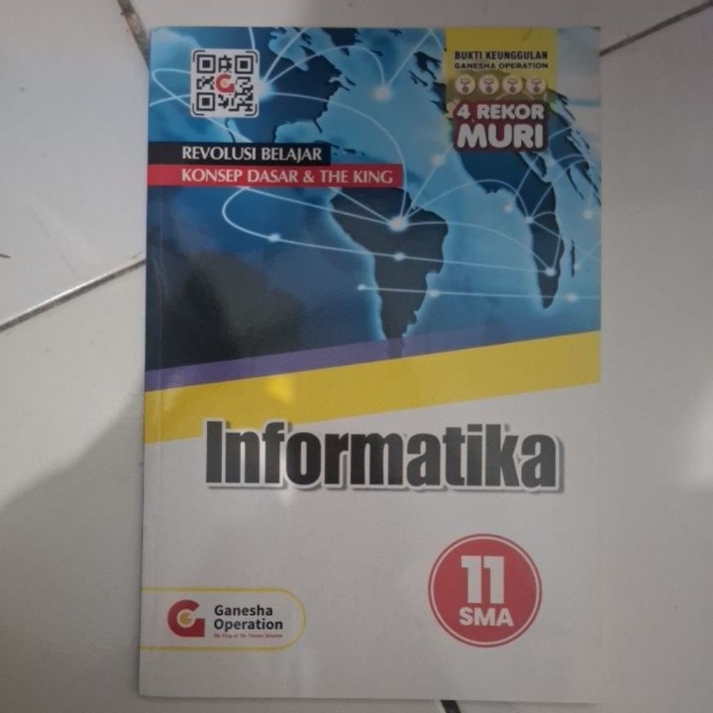 Informatika Ganesha Operation GO kelas 11 [PRELOVED/BEKAS]