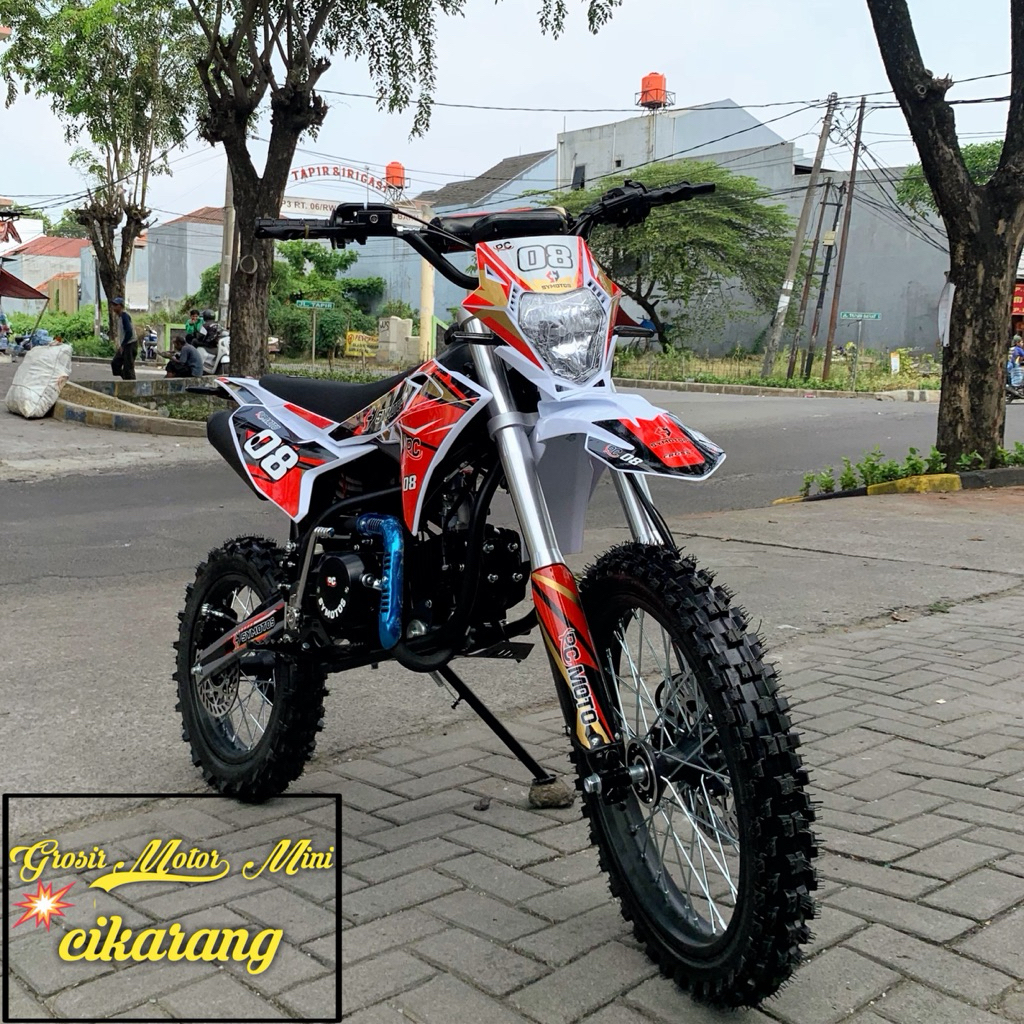 MOTOR MINI TRAIL 125CC SYMOTOS-08 RING 17/14 MESIN 4TAK