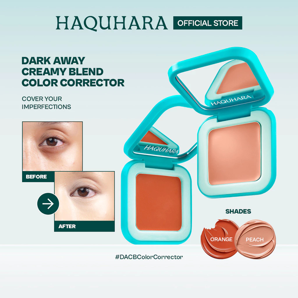 Haquhara Dark Away Creamy Blend Color Corrector / Corrector Concealer / Corrector Orange / Corrector
