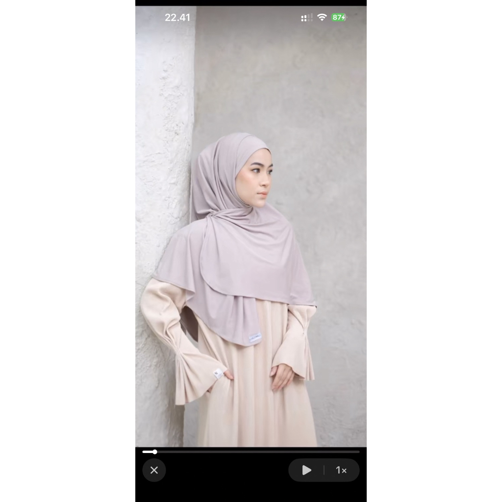 khalewale - hijab instant (preloved)