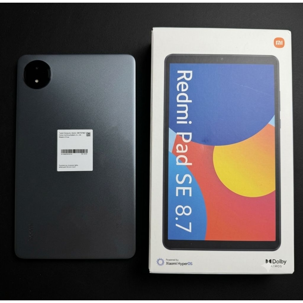 redmi pad SE 8, 7 fullset second