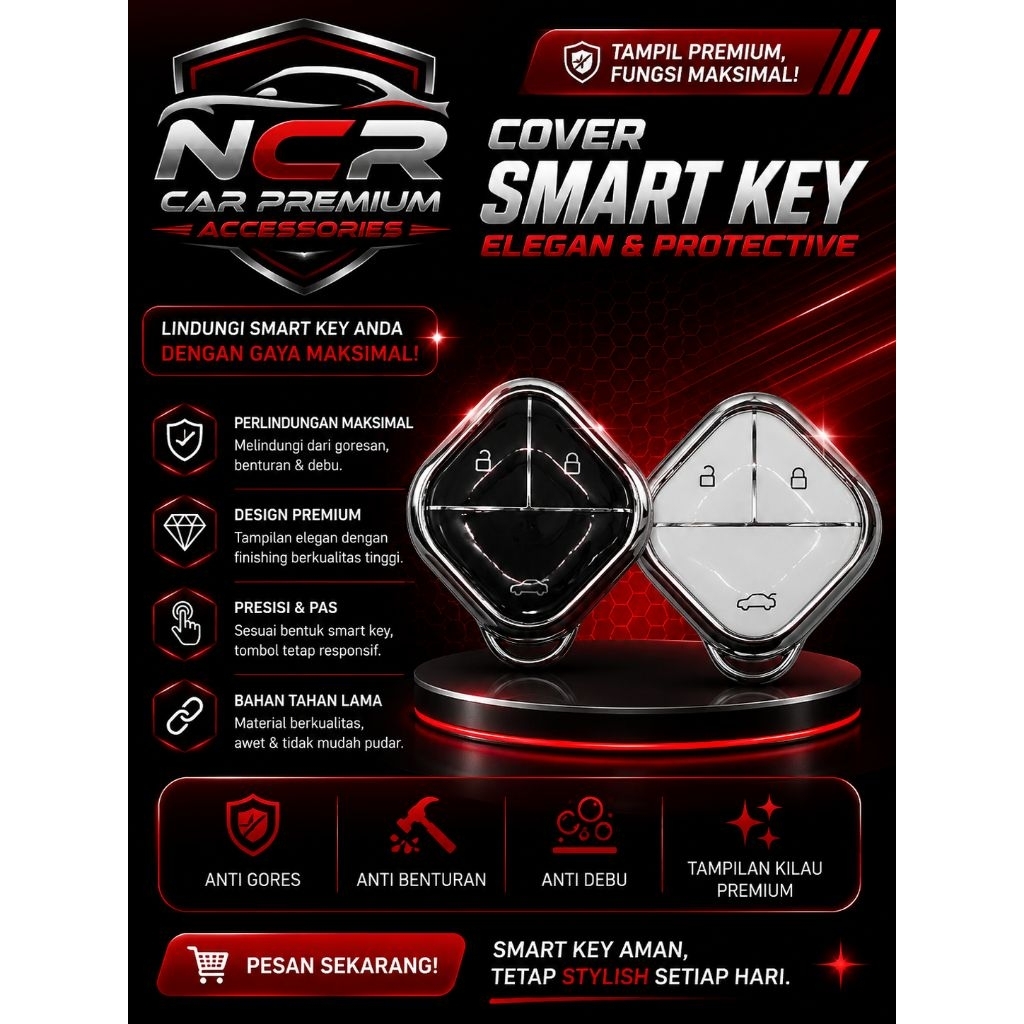 Casing Kunci Wuling Cloud Ev/ Bingou Ev/AirEV