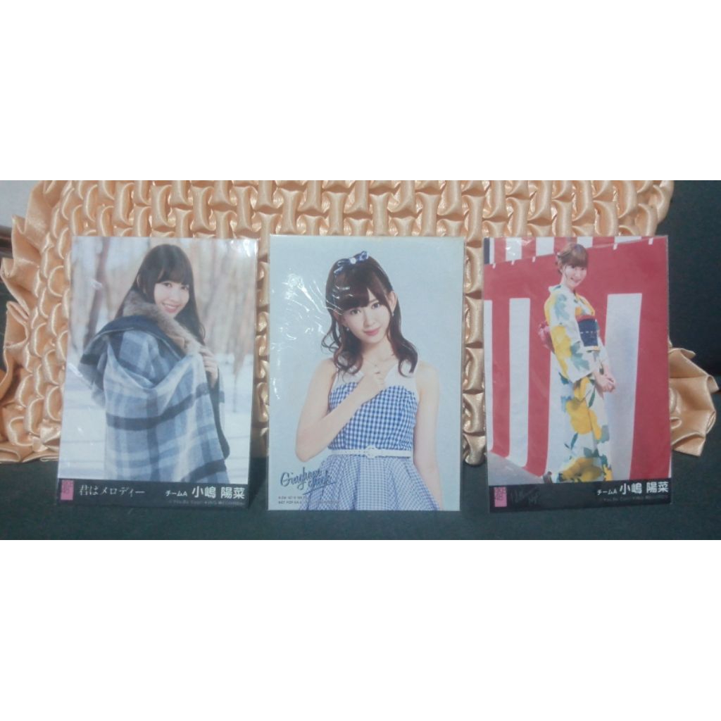Official PP Foto Photo Photopack Kojima Haruna Kojiharu Harunyan Nyan Nyan Kojiharunyan AKB48 Gingha