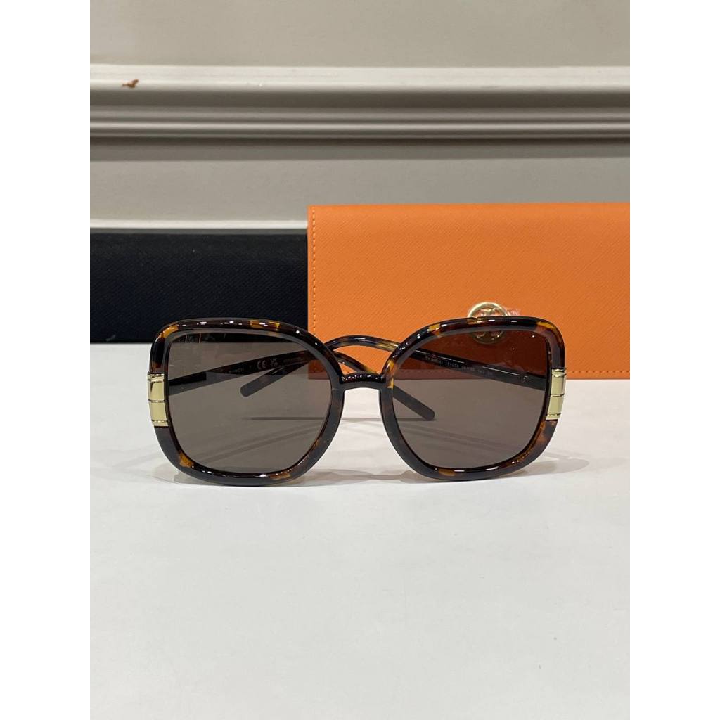 kacamata cewek tory loka010  sunglasses TB TY9063U Brown ready