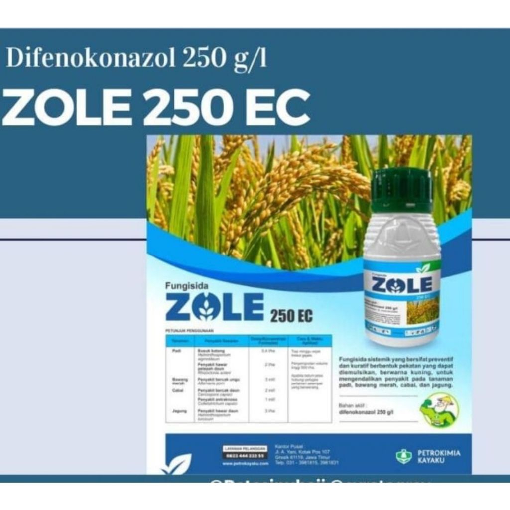 Fungisida Zole 250ec 250ml