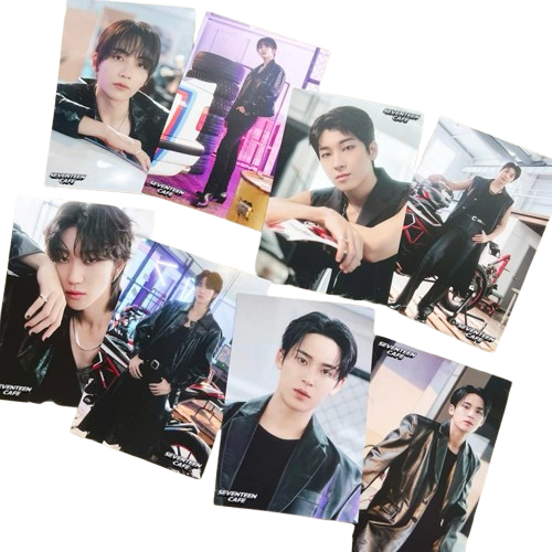 [ READY OFFICIAL ] SEVENTEEN JAPAN CAFE 2023 ~ FUTURE IN THE PAST ~ Postcard Set Goods (Jeonghan / W