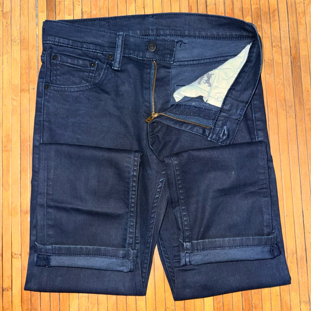 LEVIS 511 SLIM FIT MIDNIGHT BLUE STRETCH DENIM JEANS