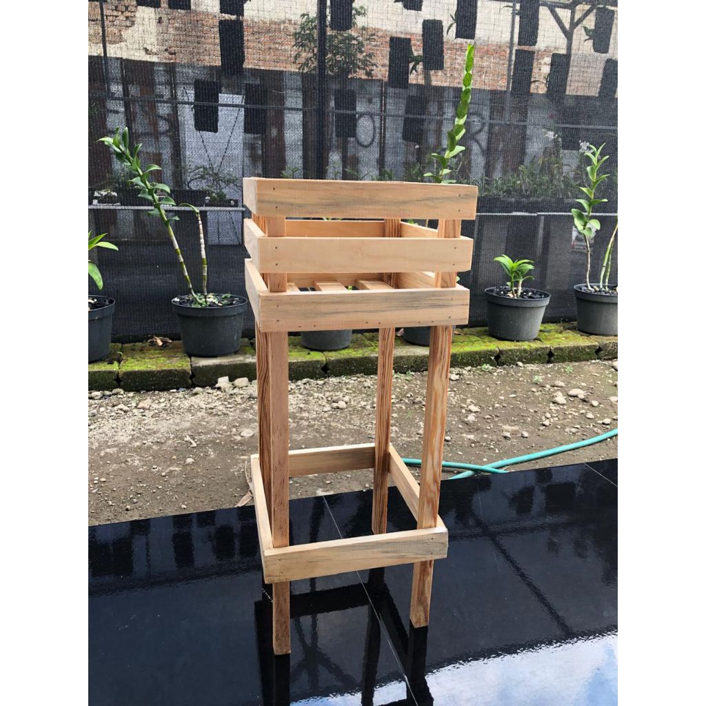 Pot Kayu Model Media Atas Aesthetic