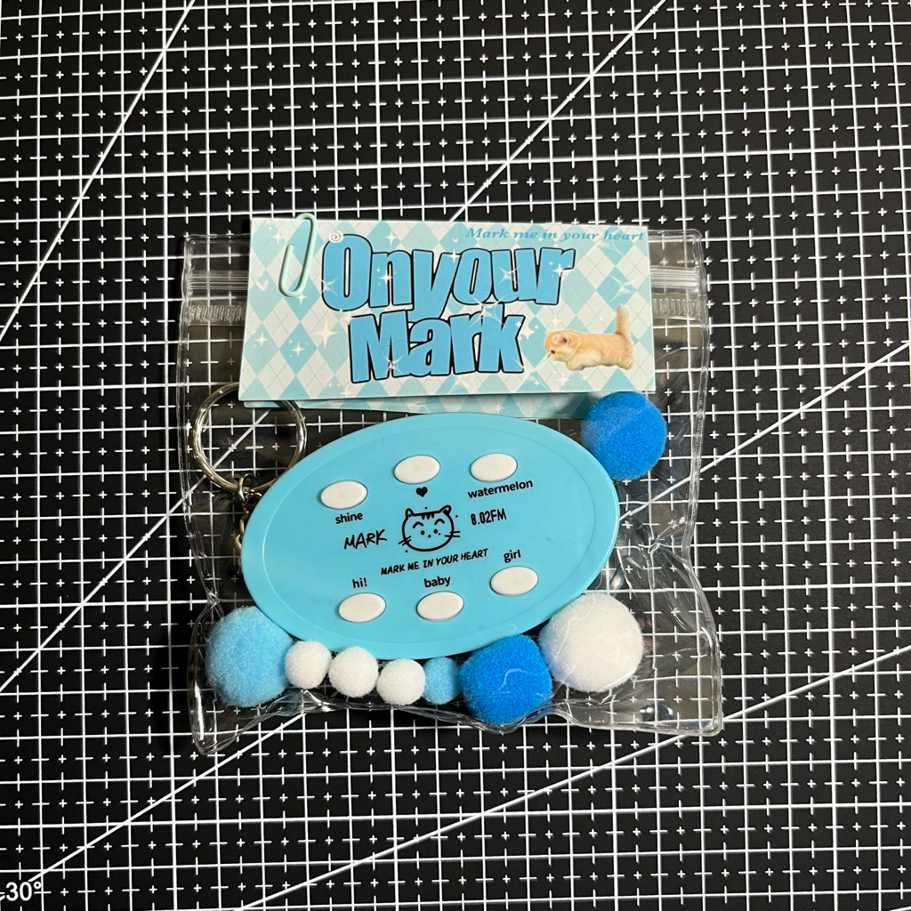 [READY SIAP KIRIM] VOICE KEYRING MARK LEE NCT DREAM 127
