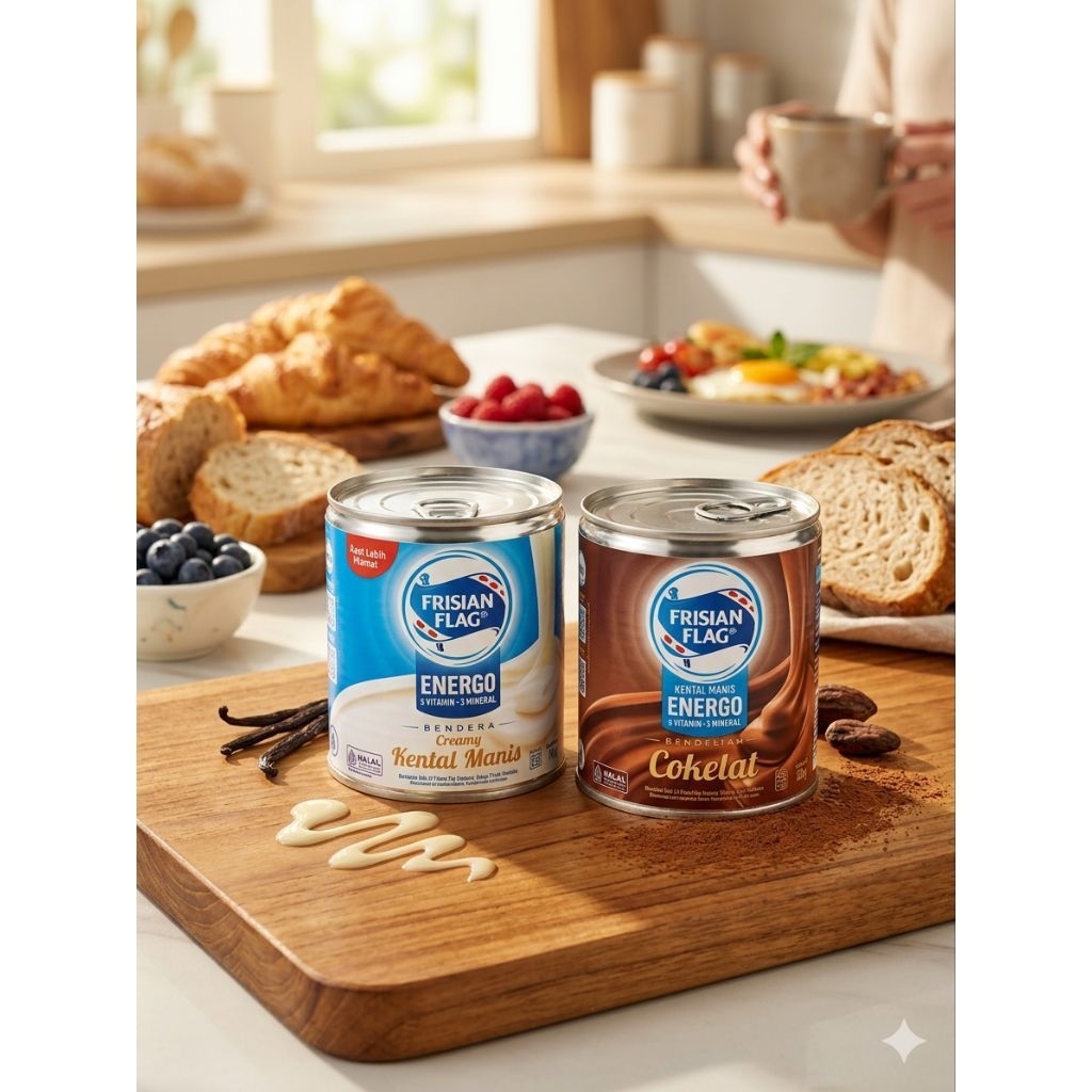 susu bendera kaleng 380ml