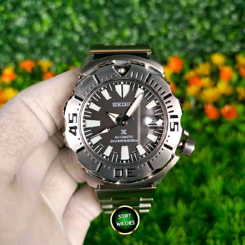 SEIKO JDM Exclusive SBDC025 Monster Black Sunburst Gen3 Prospex Diver Automatic