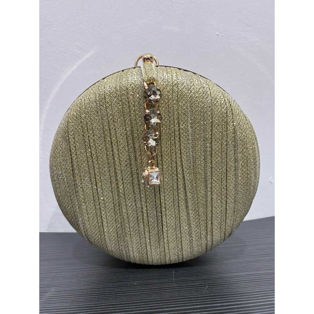 Tas Pesta atau Kondangan Warna Gold