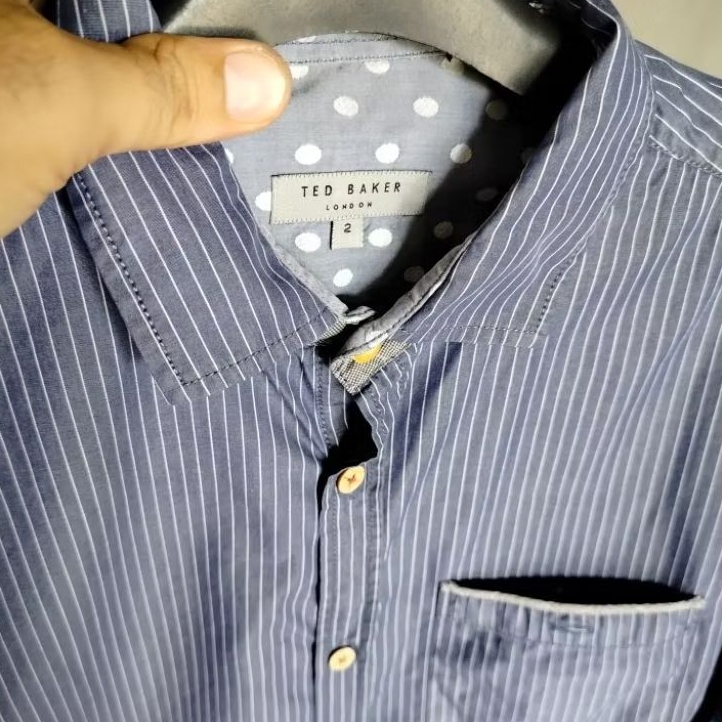 kemeja pria SIZE S Ted baker branded