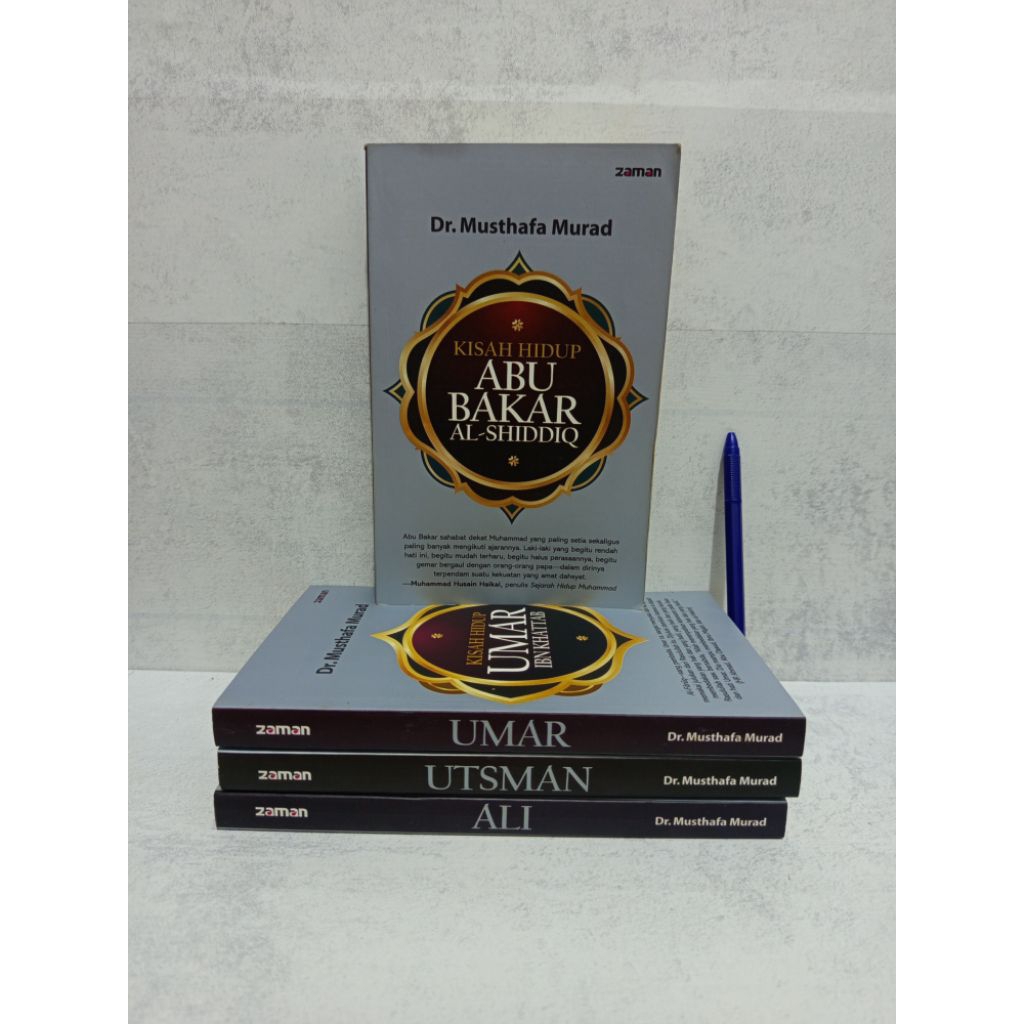 Biografi Khalifah Rasulullah Abu Bakar/Umar/Utsman/Ali BY Dr. Musthafa Murad
