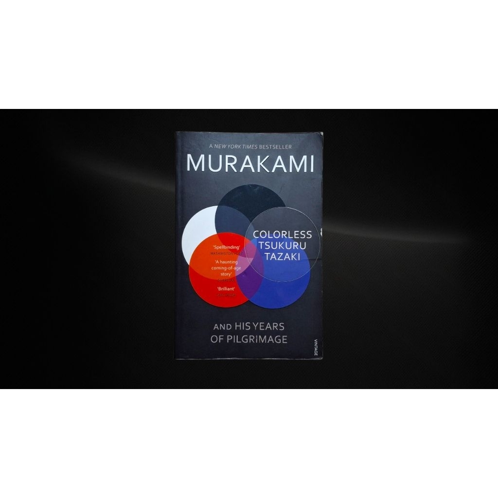 Colorless Tsukuru Tazaki - Haruki Murakami ENGLISH ORIGINAL PRELOVED