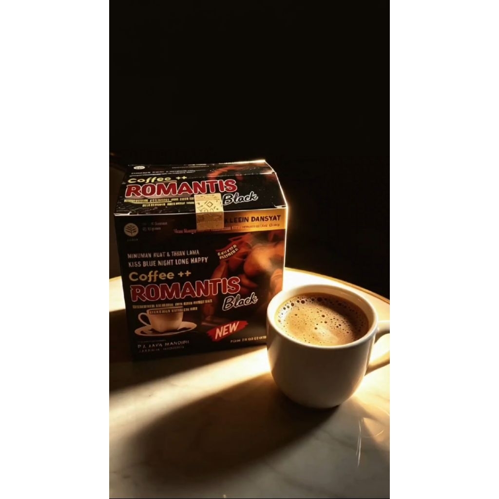 Romantis Black Coffee ++ - Kopi Hitam dengan Rasa Romantis untuk Pengalaman Minum yang Lebih Menyena