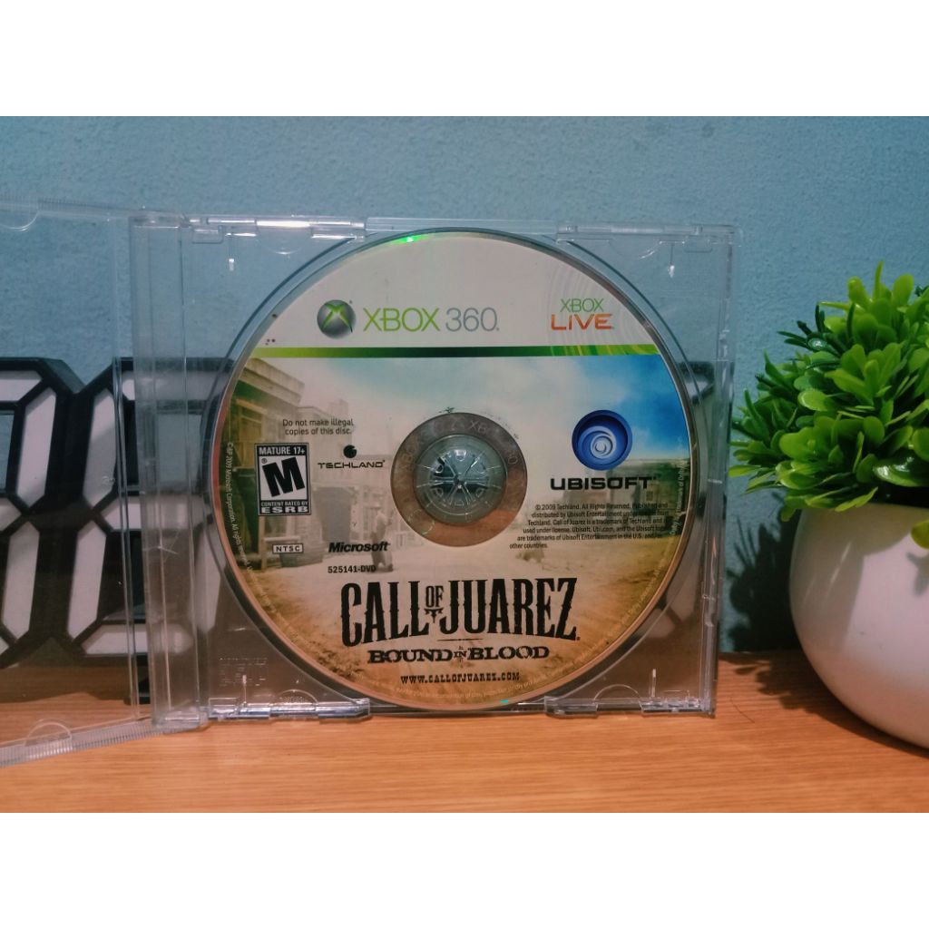 Disk XBOX 360 Original Call of Juarez Bound in Blood US