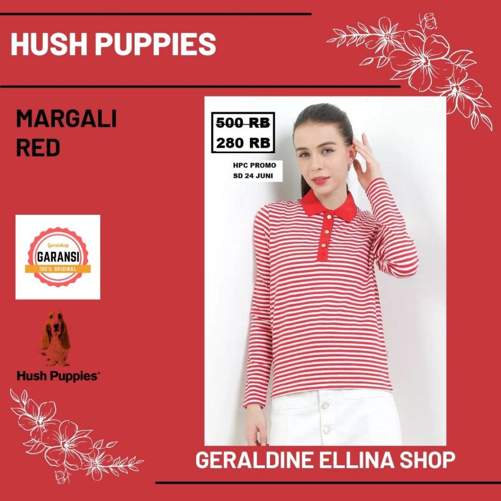 Baju wanita Hush Puppies 100% original seri MARGALI