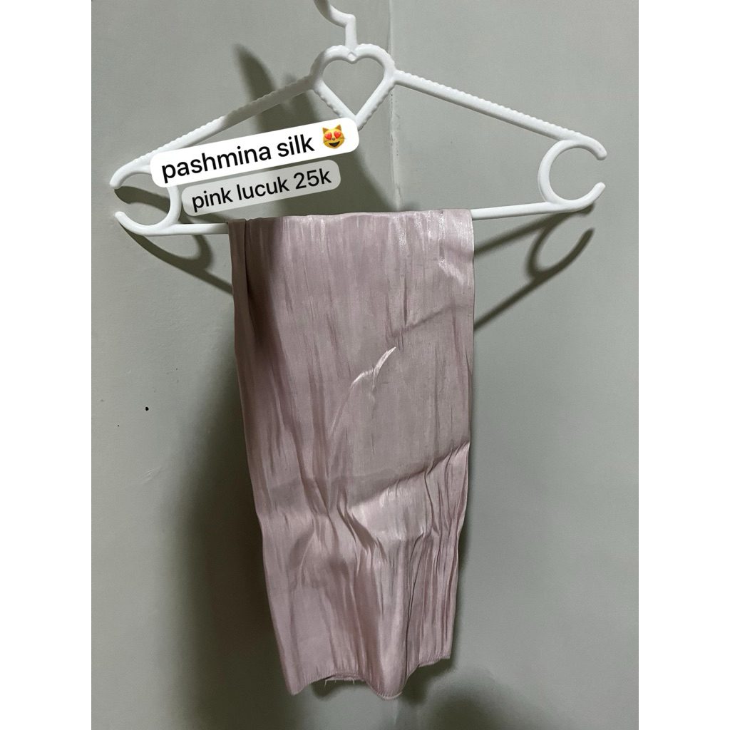 PRELOVED PASHMINA SILK