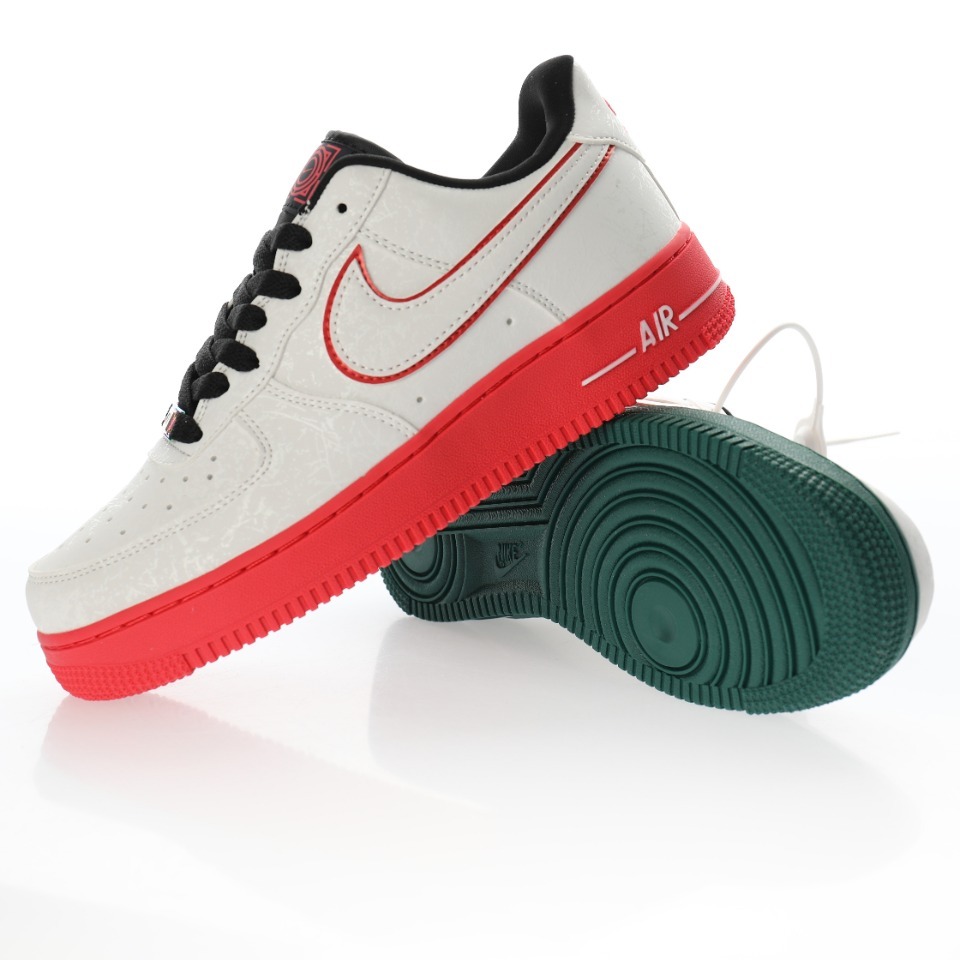 SIZE 40 READY STOCK - Nike Air Force 1 Low '07 LV8 China Hoop Dreams (Reflective) BNIB ORIGINAL MATE