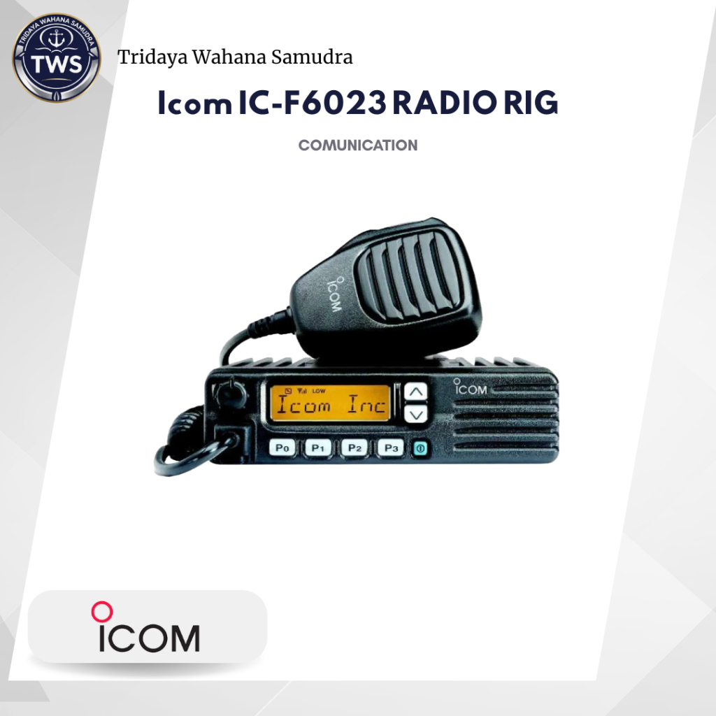 ICOM IC-F6023 Radio Rig Mobile UHF 25W 128 Channel Original
