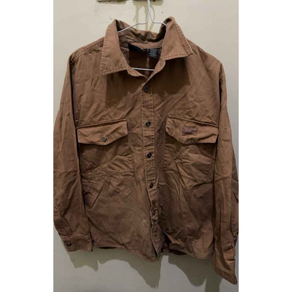 Kemeja dickies bahan tebal original