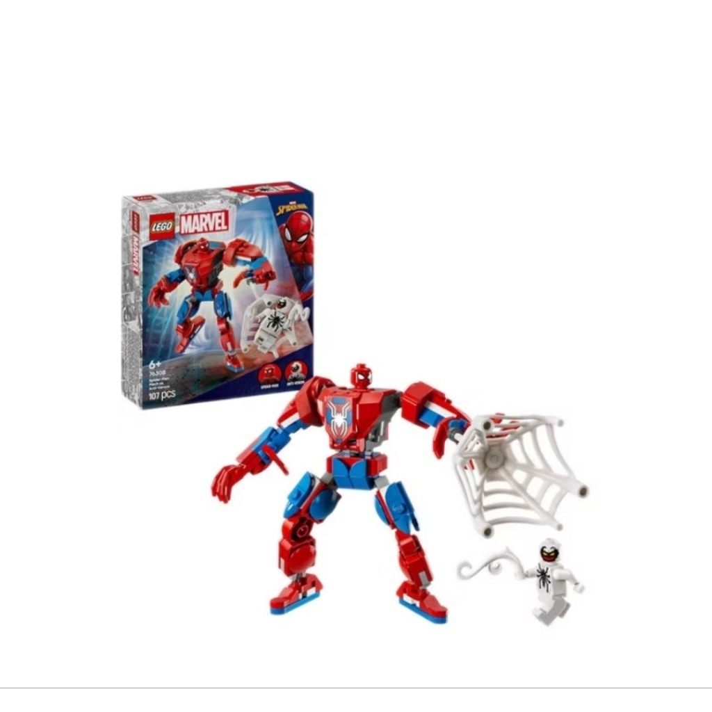 LEGO 76308 SpiderMan Mech vs Anti Venom