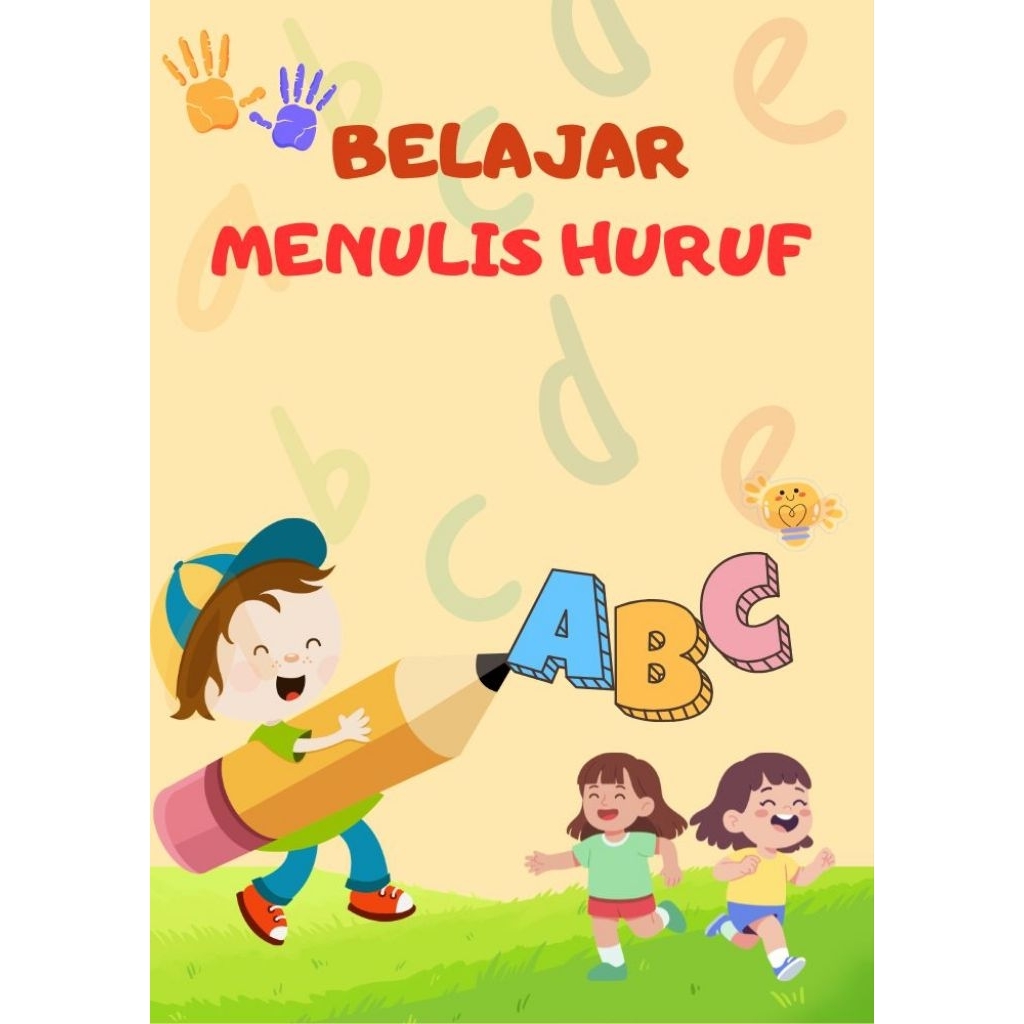 (PDF) 6 Lembar Pintar ABC: Buku Aktivitas Menulis Anak