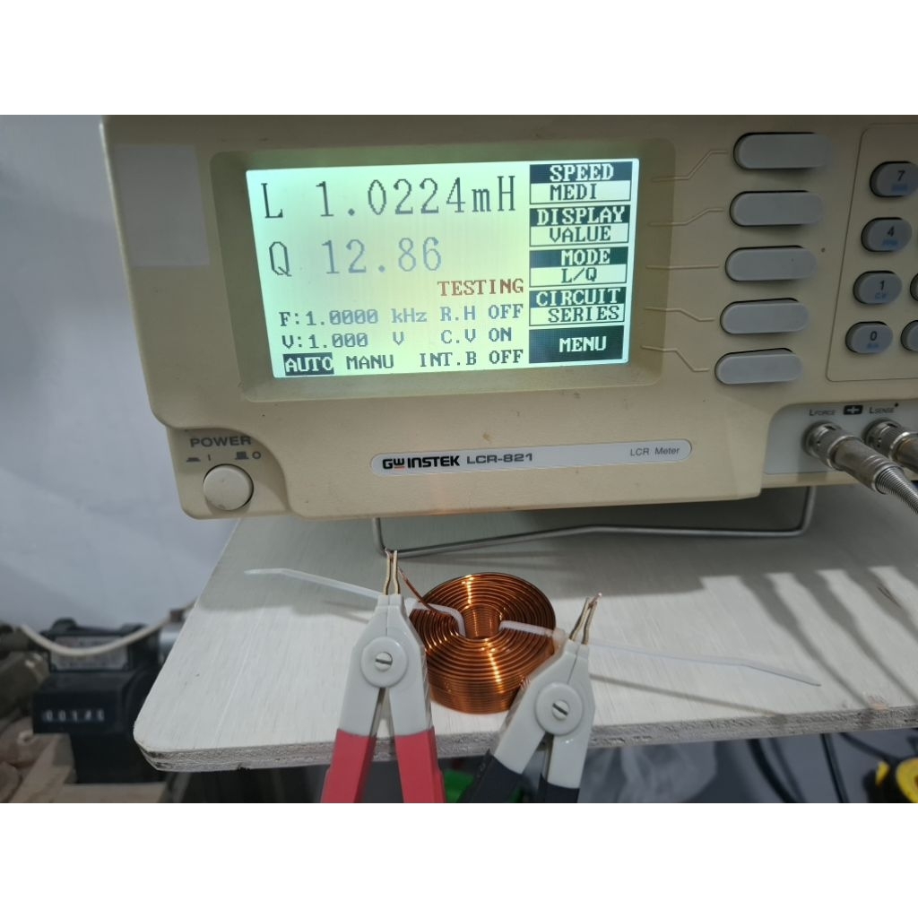 coil lilitan crossover pasif 1mh 1,1mm