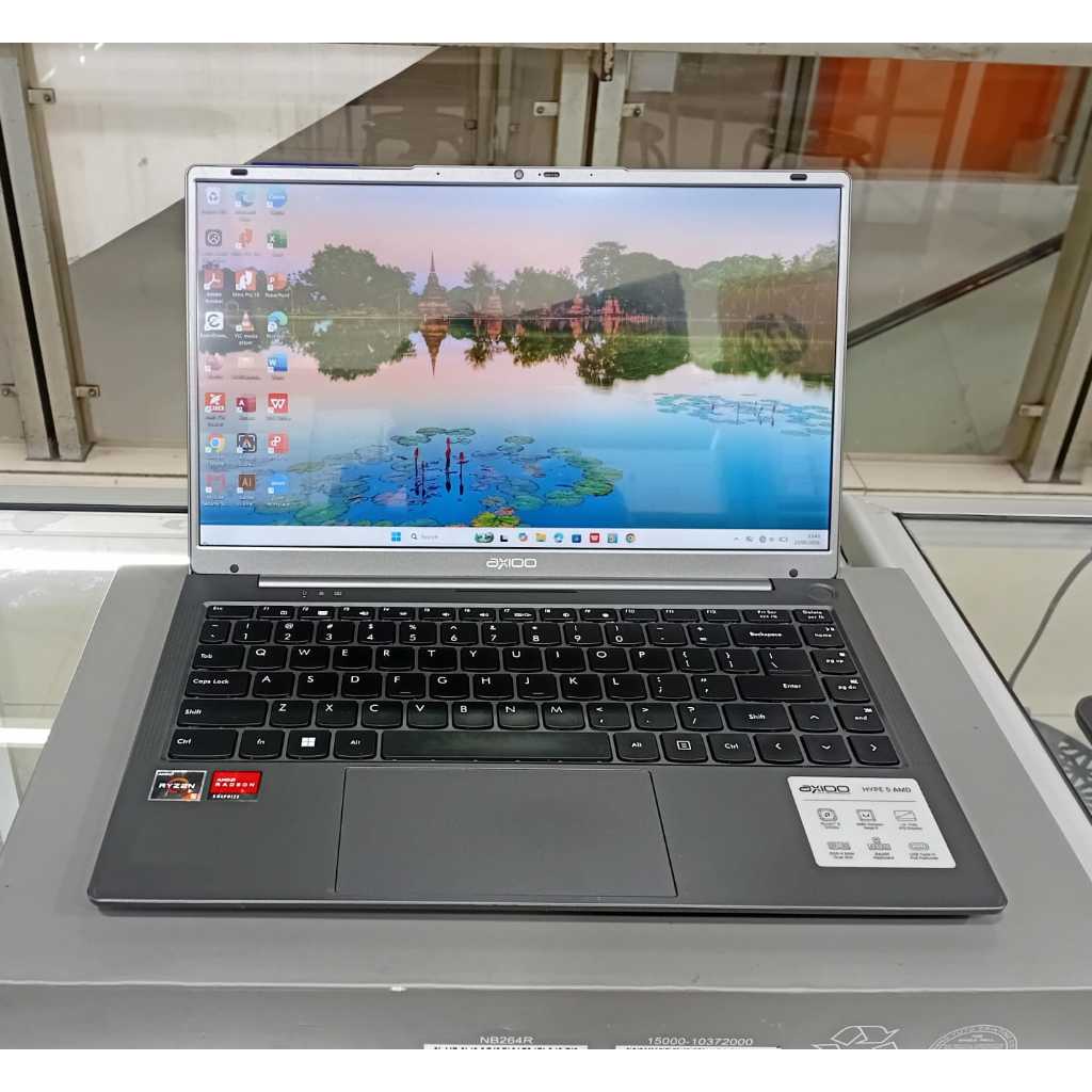 Laptop Leptop Axioo hype 5 amd Amd ryzen5-3500u Ram 8 gb Ssd 256 gb  14" INCH FHD Windows 11
