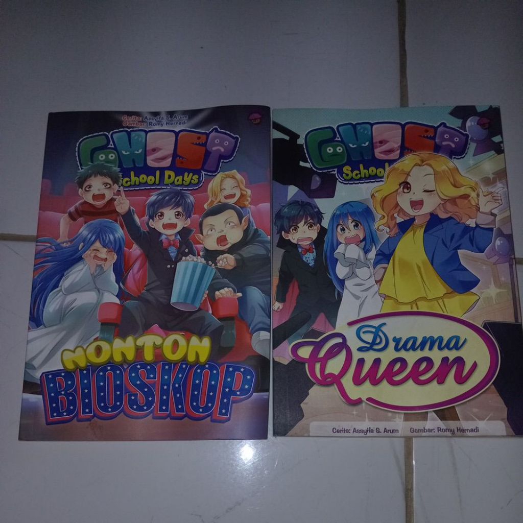 buku ghost school days