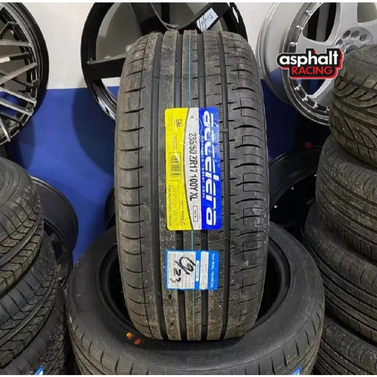 BAN MOBIL TUBLES UKURAN 235/50 R17 MEREK ACCELERA PHI-R II BAN MURAH 235 50 R17