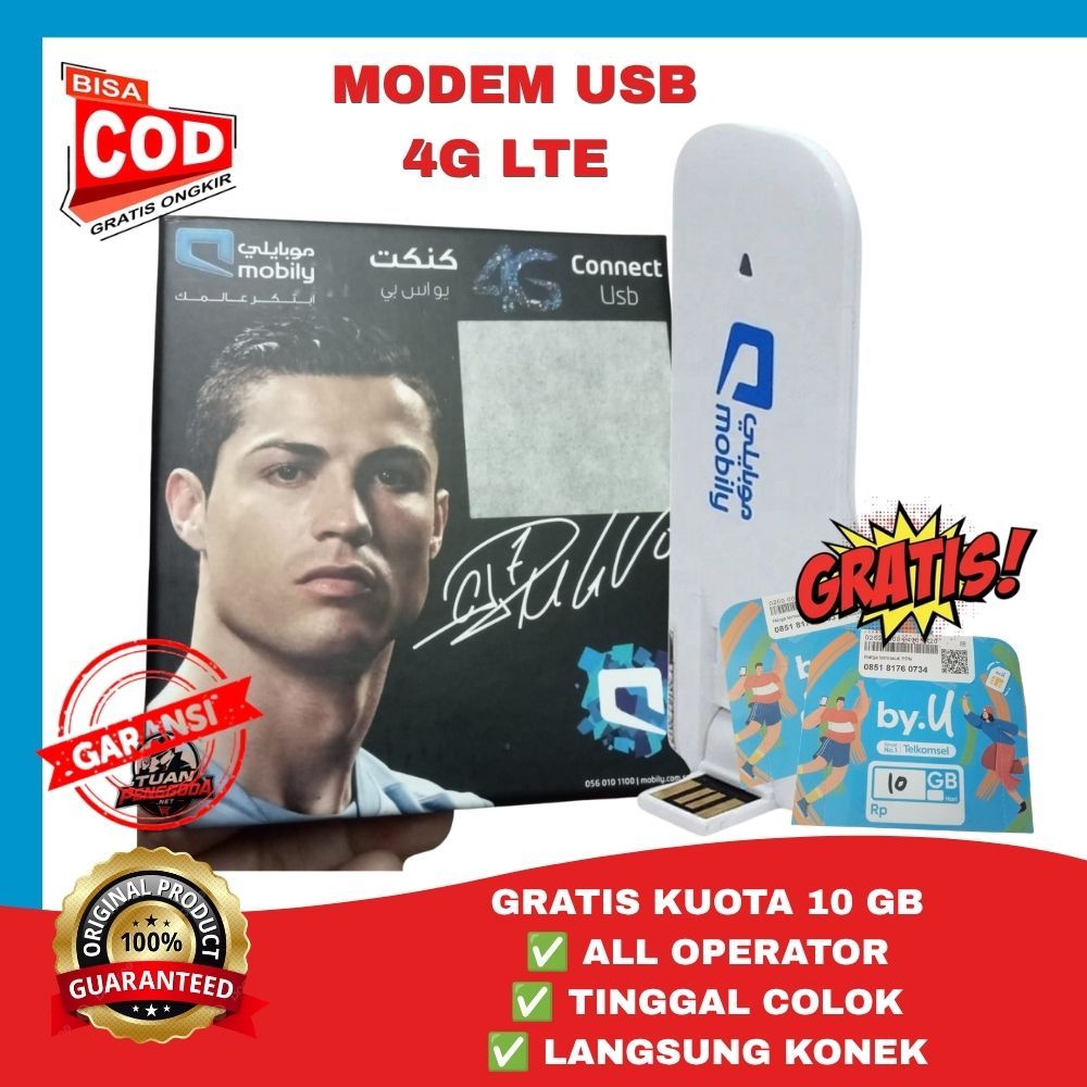 Modem USB 4G LTE All Operator Unlock Support Semua Kartu SIM Plug Play Untuk Laptop PC Internet Cepa