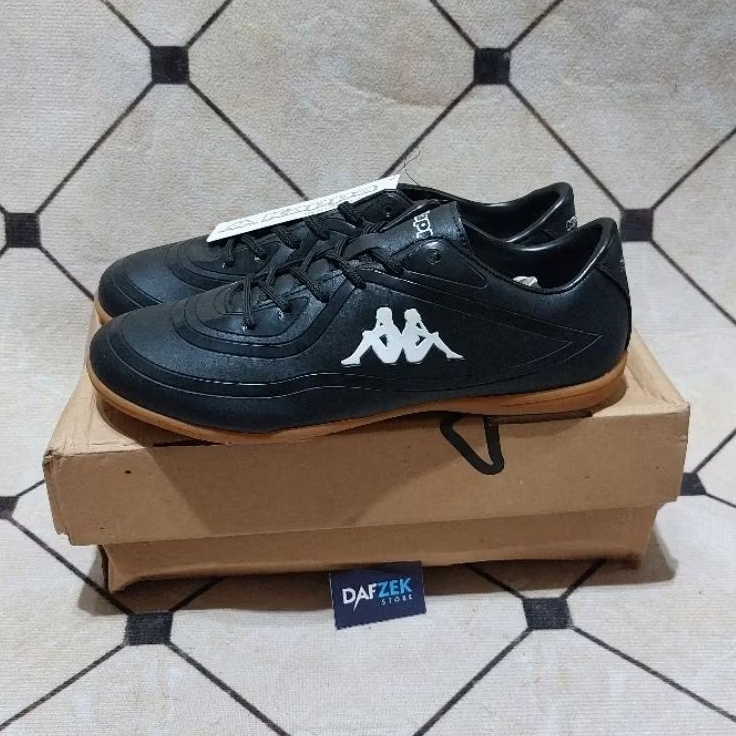 Sepatu Futsal Kappa Casual Black Original Size 40